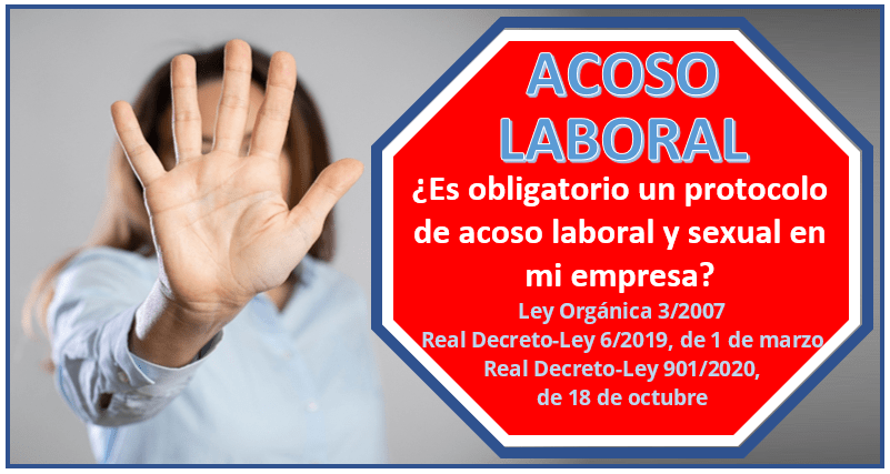 ¿Es obligatorio un protocolo de acoso laboral y sexual en mi empresa?
